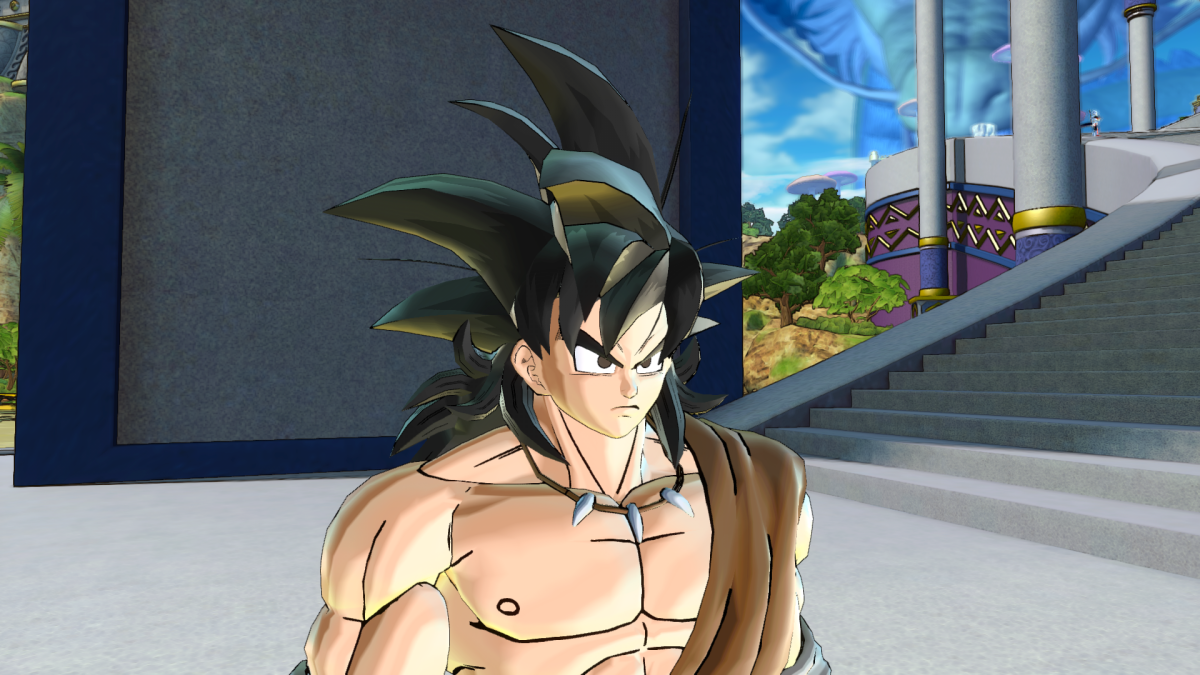 Goku with long hair - wide 6