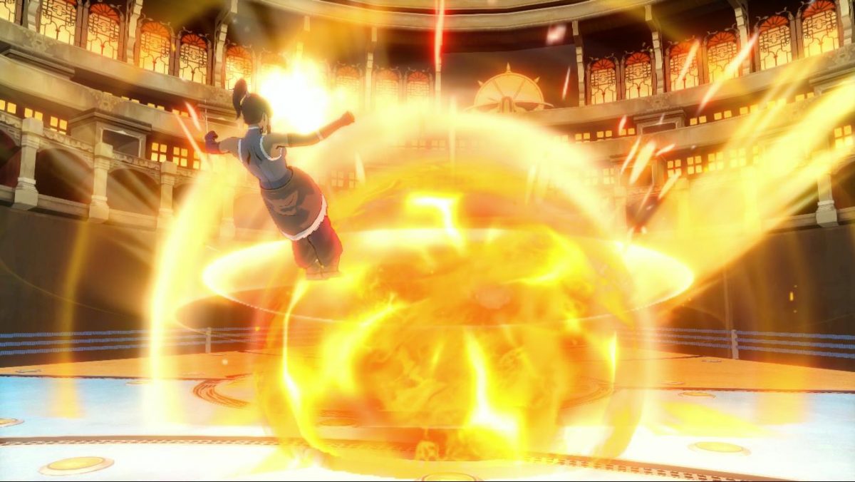 The Legend of Korra Pro Bending Arena Stage + New BGM – Xenoverse Mods