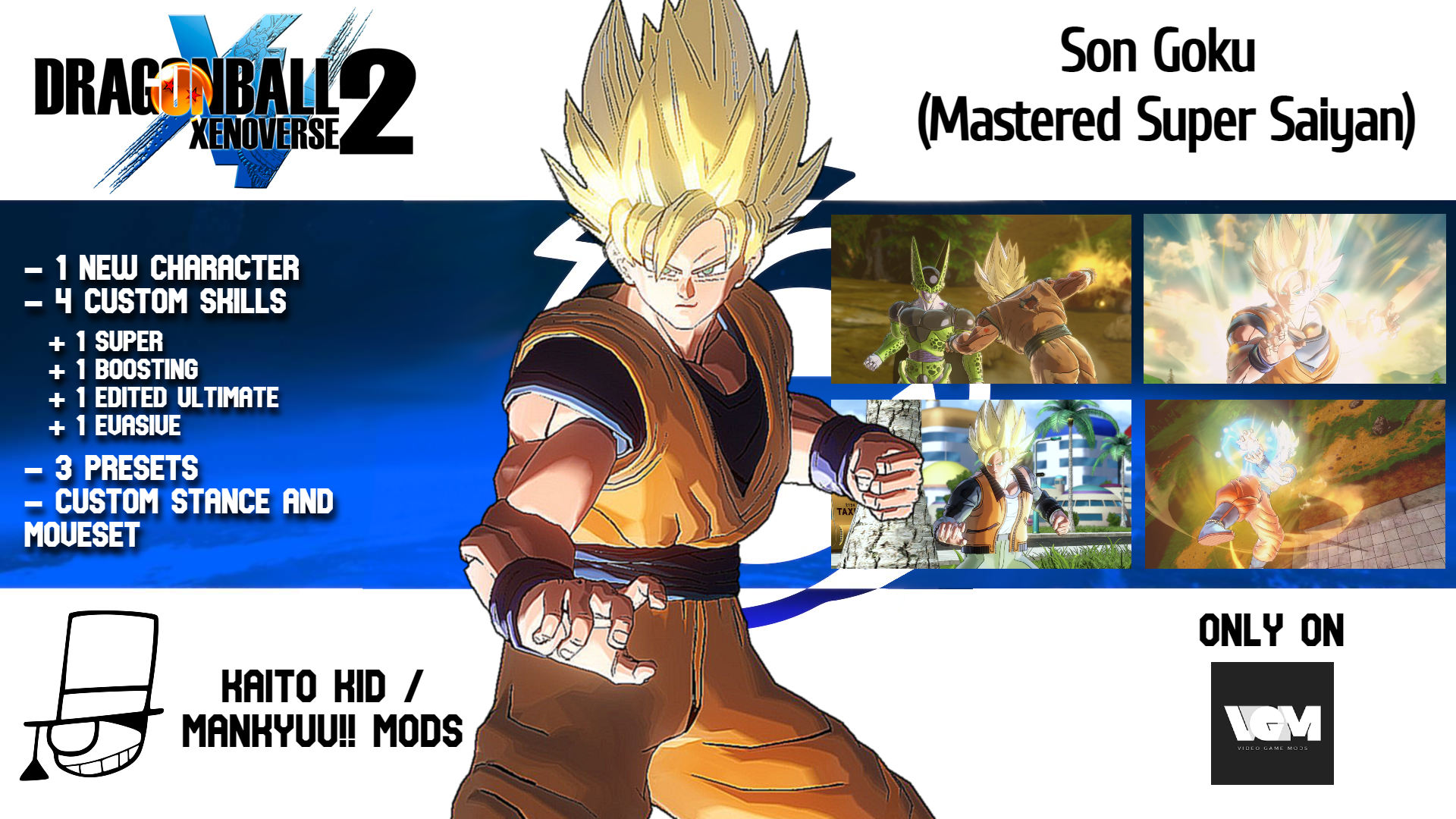 Son Goku (Mastered Super Saiyan)