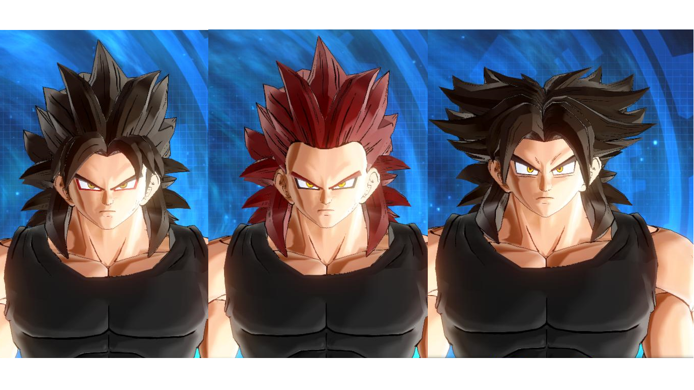 pack clothes: SSJ 4 Ultra Instinct, And new Clothes. – Xenoverse Mods