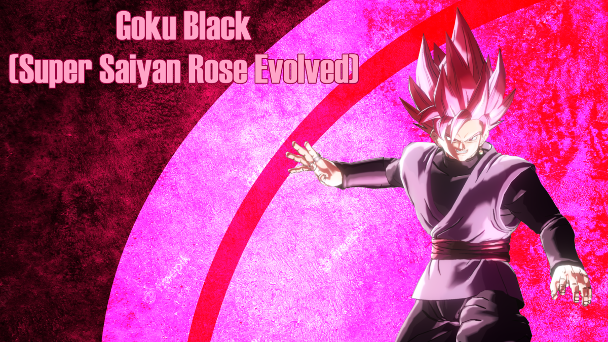 Goku Black Super Sayajin Rose