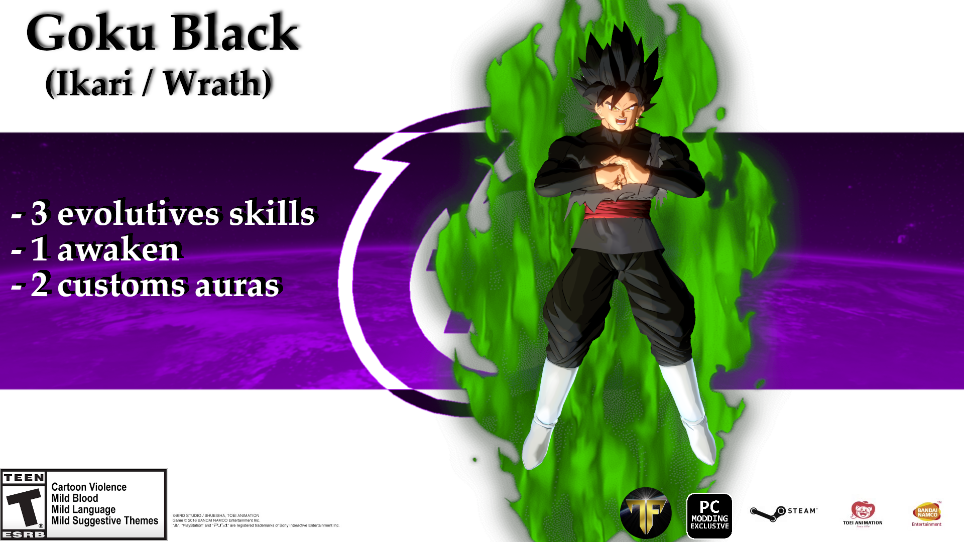 TekkenMods - Tekken 7 Goku Black mod