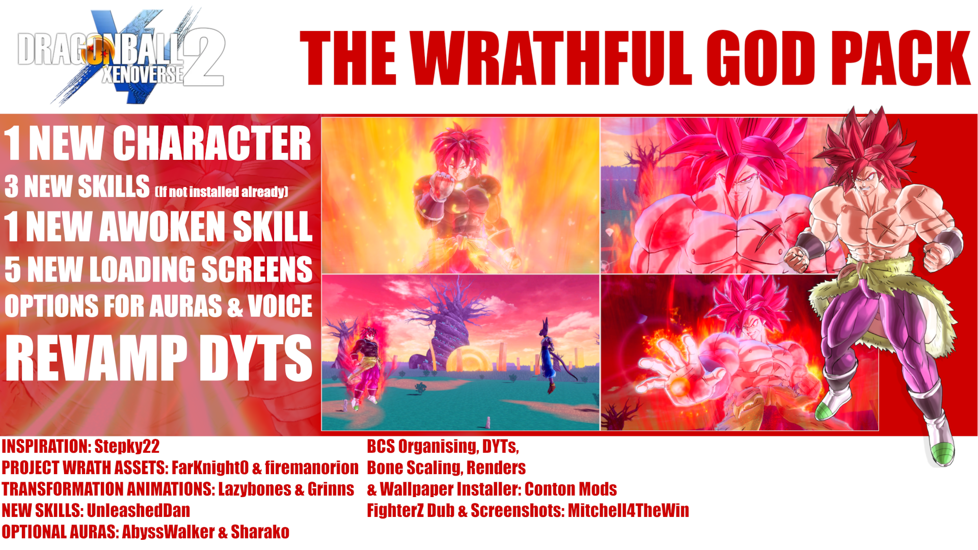 Xenoverse 2 – The Wrathful God Pack