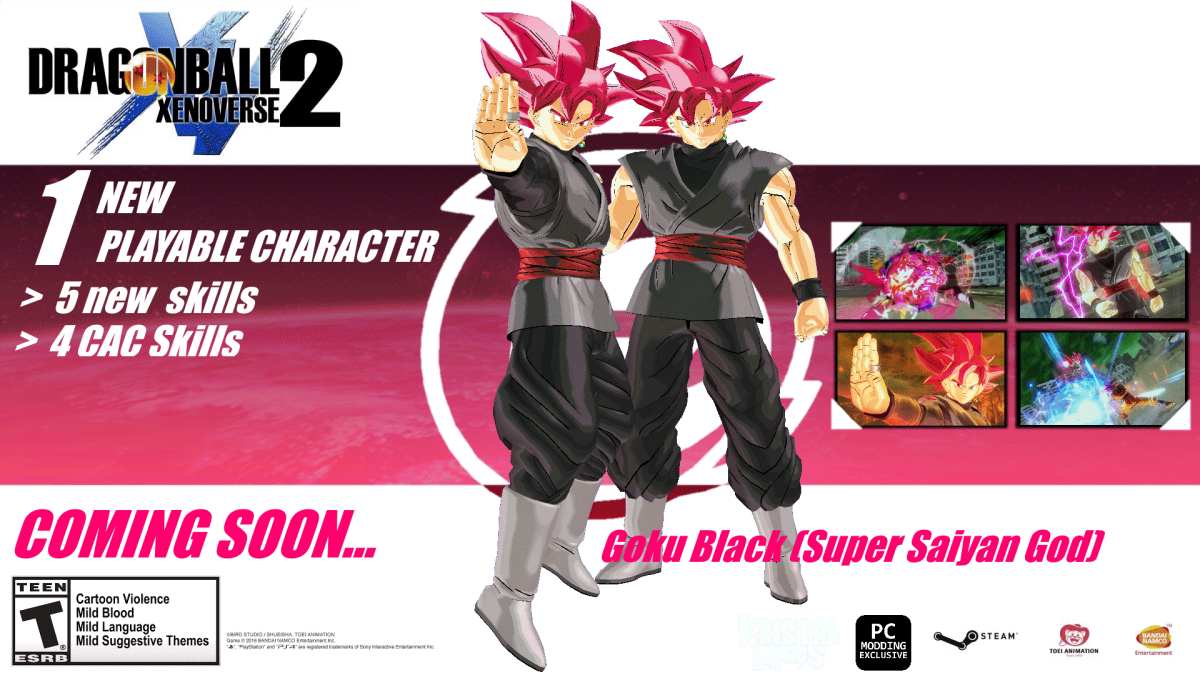 Super Saiyan God Goku Black Xenoverse Mods 5367