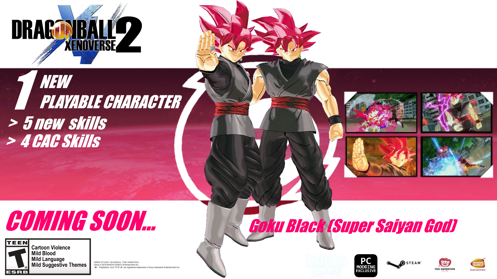 Super Saiyan God Goku Black