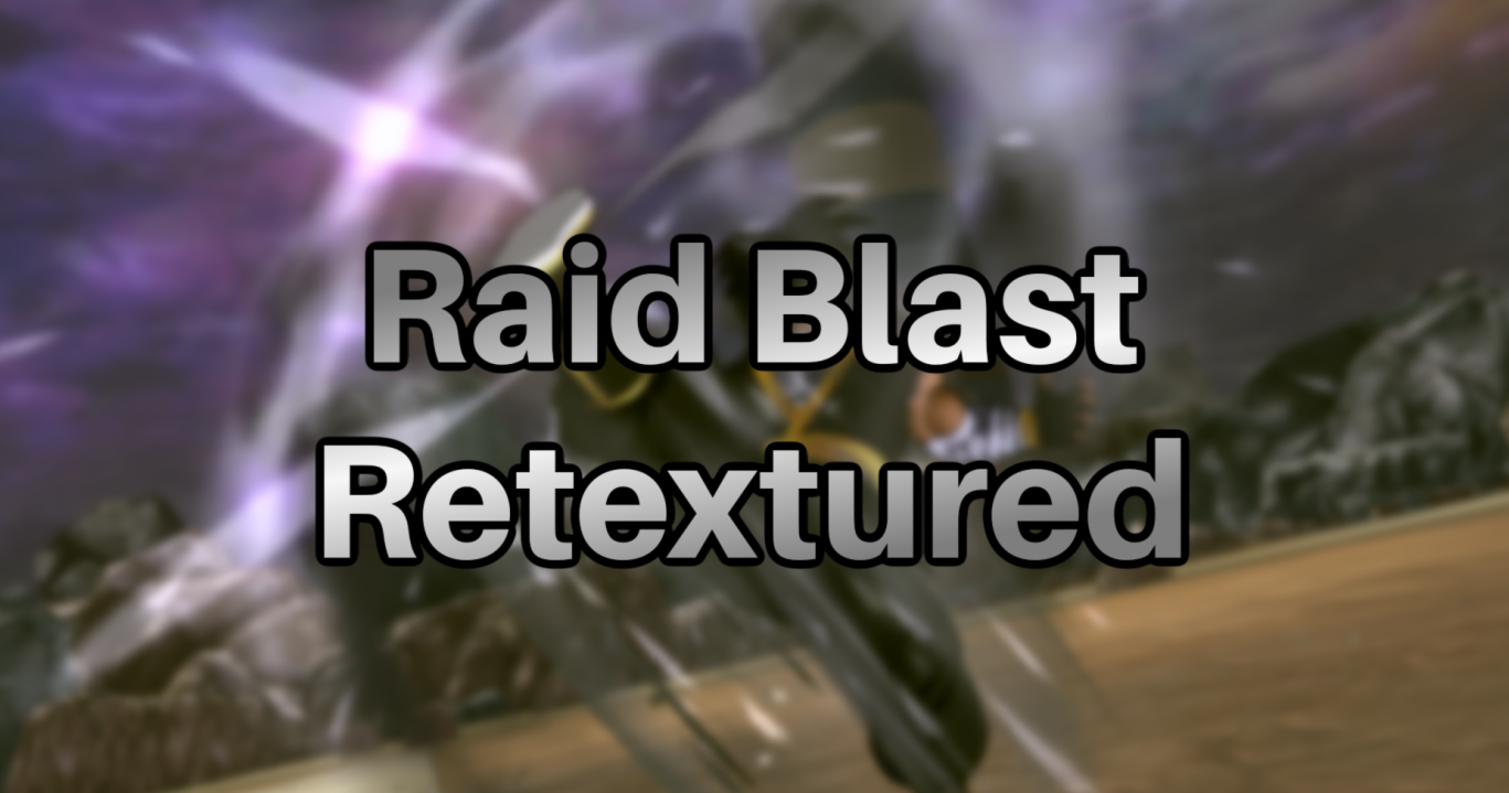 Raid Blast (Black & White Retexture)