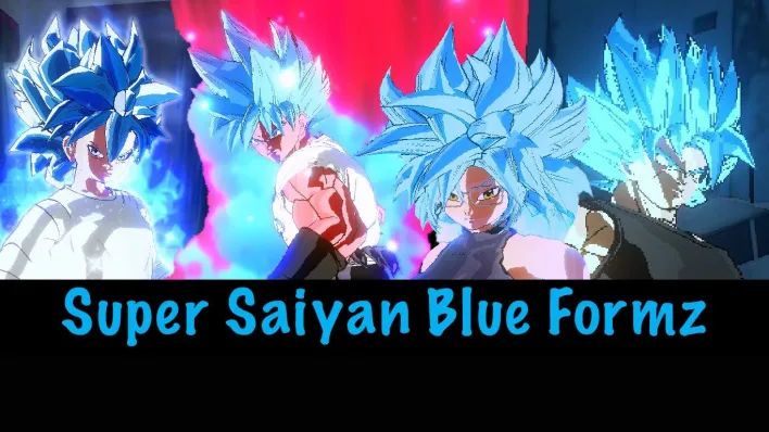 Super Saiyan Blue Forms (All in one)