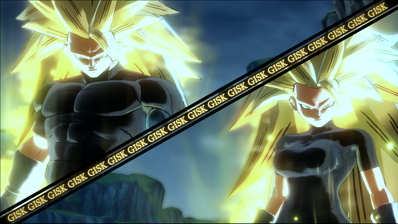 RB2’s SSJ3 hair for CAC (HUM/SYM) and (HUF/SYF)