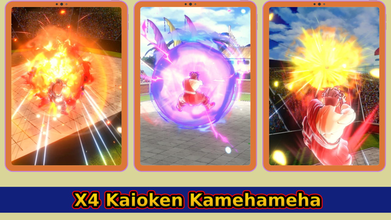 X4 Kaioken Kamehameha Skill Pack