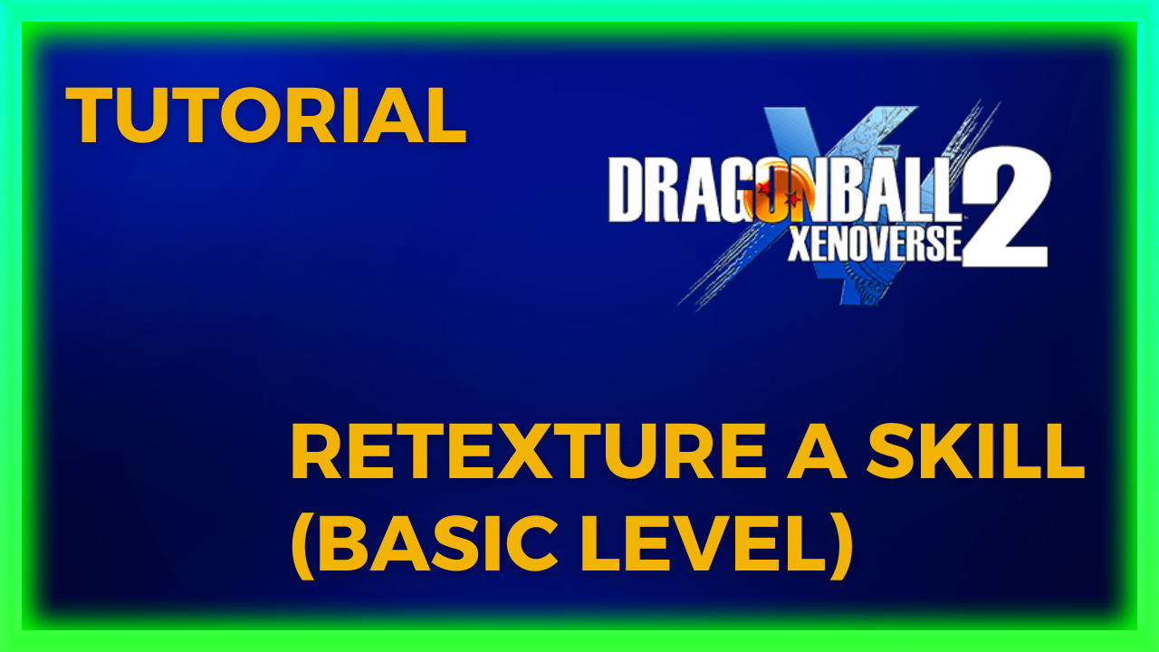 Tutorial: Retexture a skill (Basic Level)