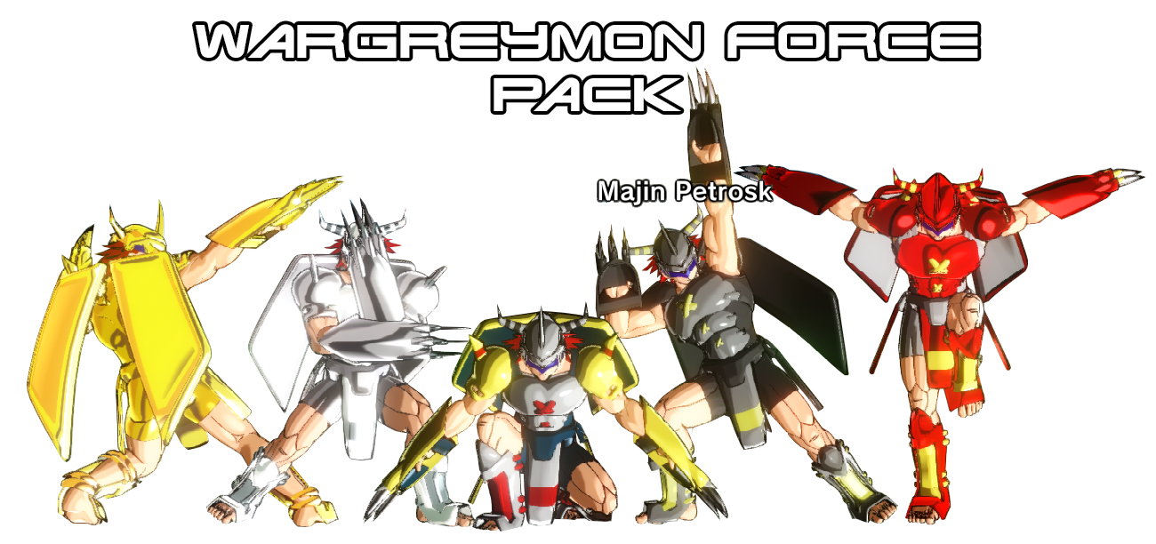 Wargreymon Armour CaC Pack