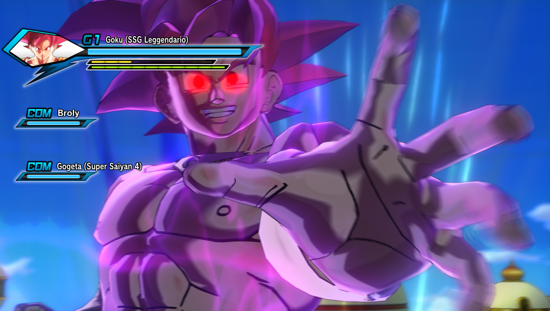 Goku Leggendary Super Saiyan God