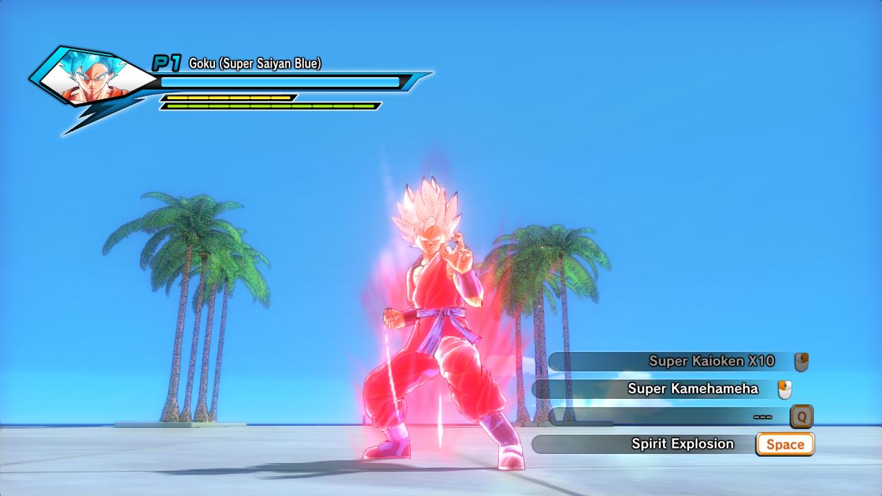 Goku Super Kaioken X10 Xenoverse Mods