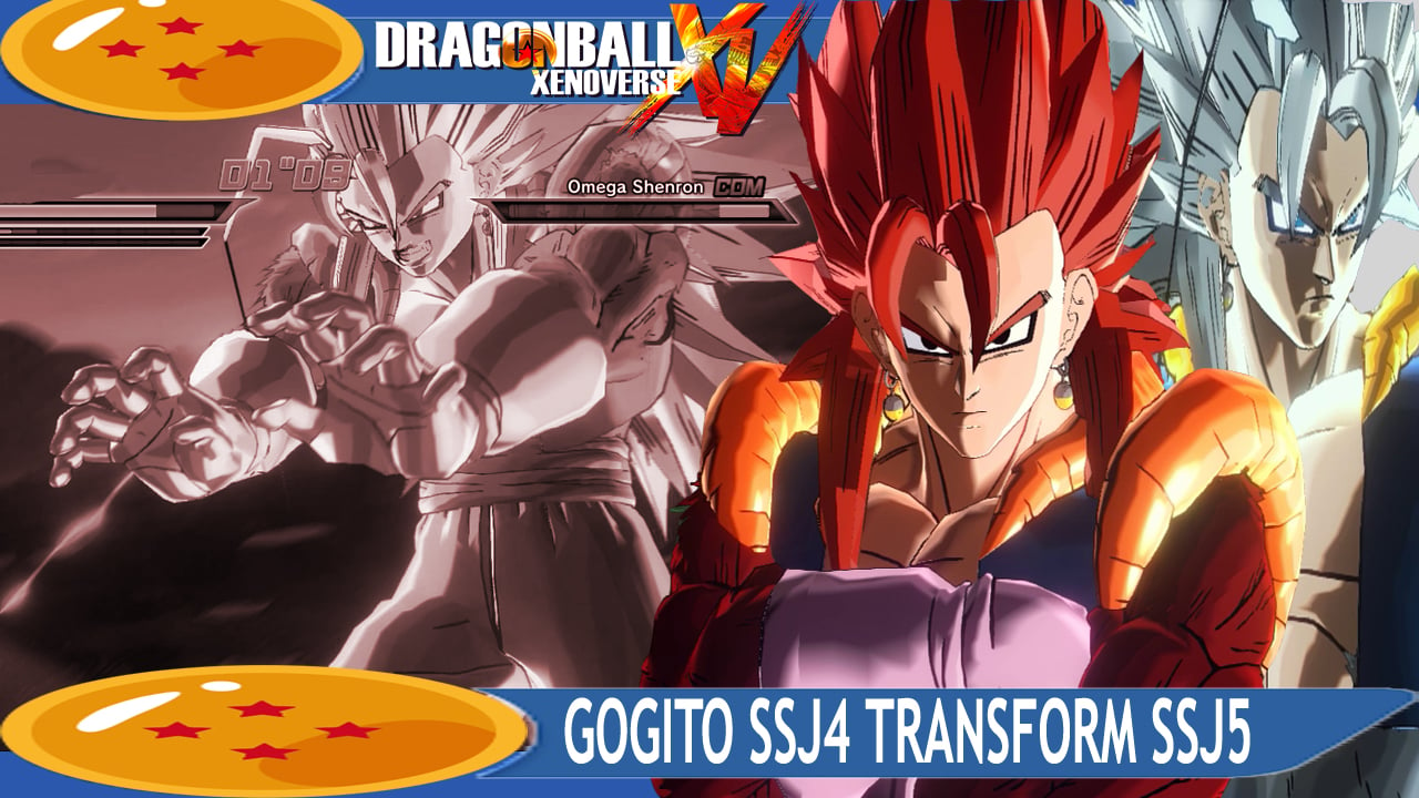 SSJ5 Gogeta Dragon Ball Xenoverse 2 MOD!