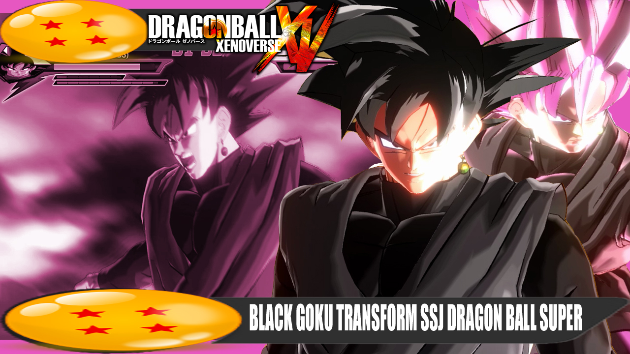 DRAGON BALL SUPER BLACK GOKU TRANSFORM SSJ