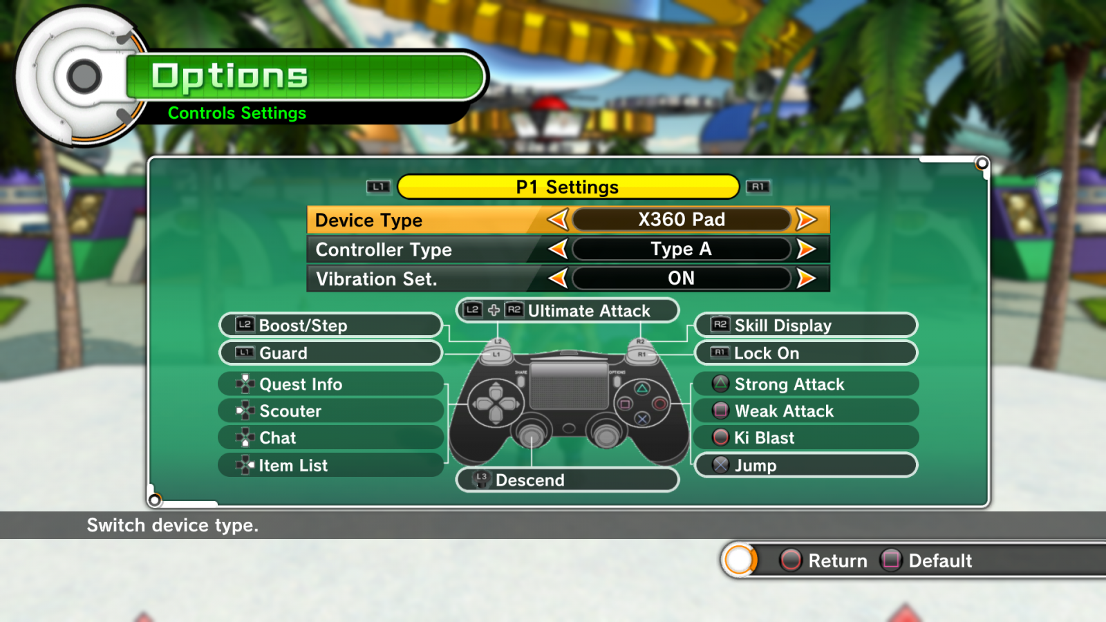 jungle Betydning Vandt PS4 Controller buttons interface – Xenoverse Mods