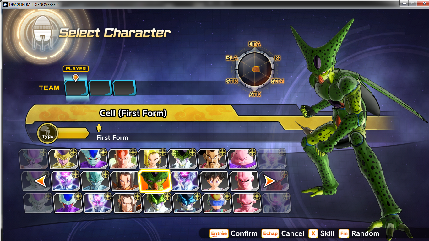 All Characters And Stages Unlocked From The Beginning Xenoverse Mods