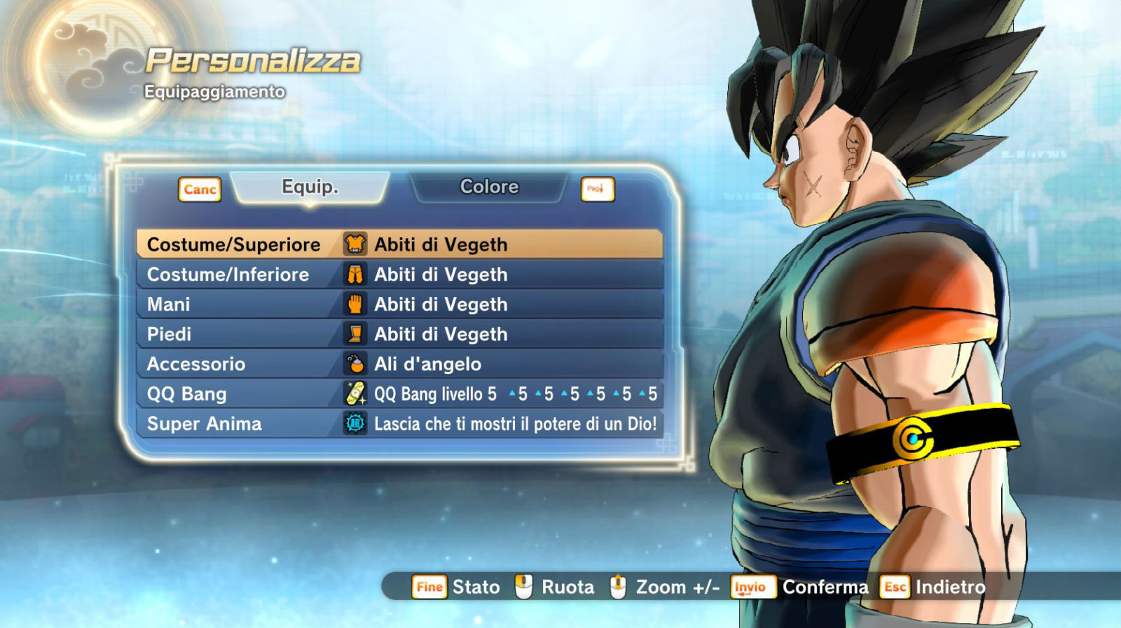 New Accessory CAC HUM from Dragon Fusion Xenoverse Mods