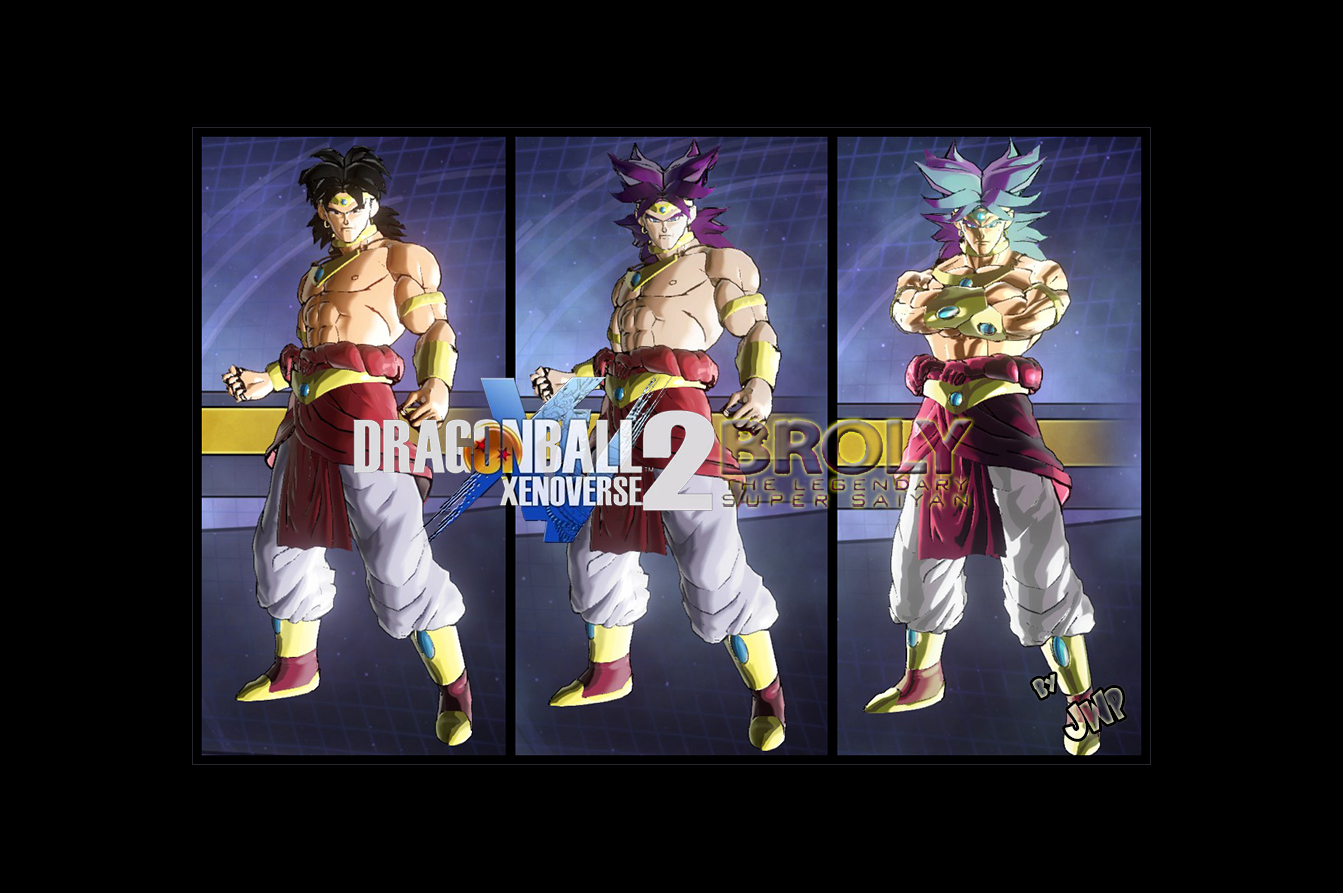 DBZ Broly Movie Character Mod Pack – Xenoverse Mods