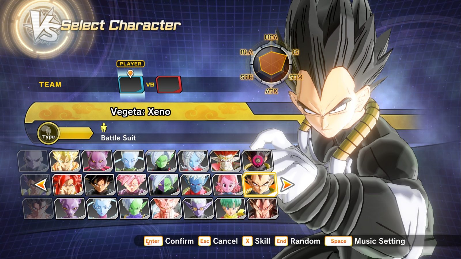 Xeno SSJ4 Vegeta Initial Release [Dragon Ball FighterZ] [Mods]