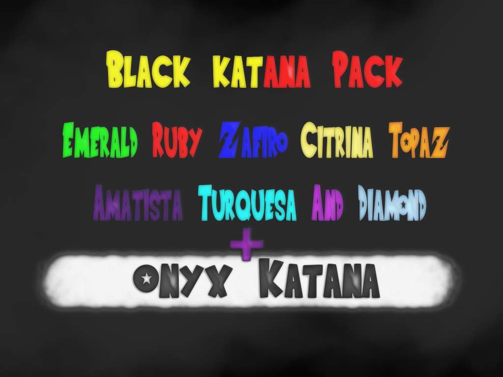Black Katana Pack