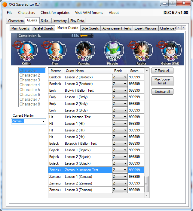 xv2 save editor 0.74