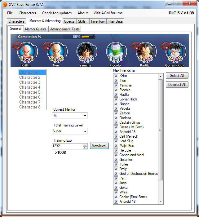 xv2 save editor 0.74