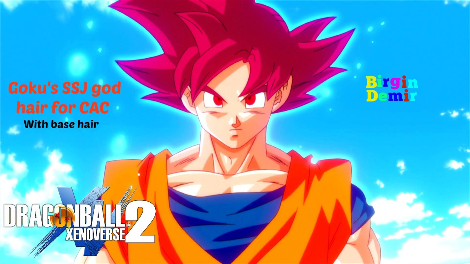 Goku's transformation into a god - wide 3