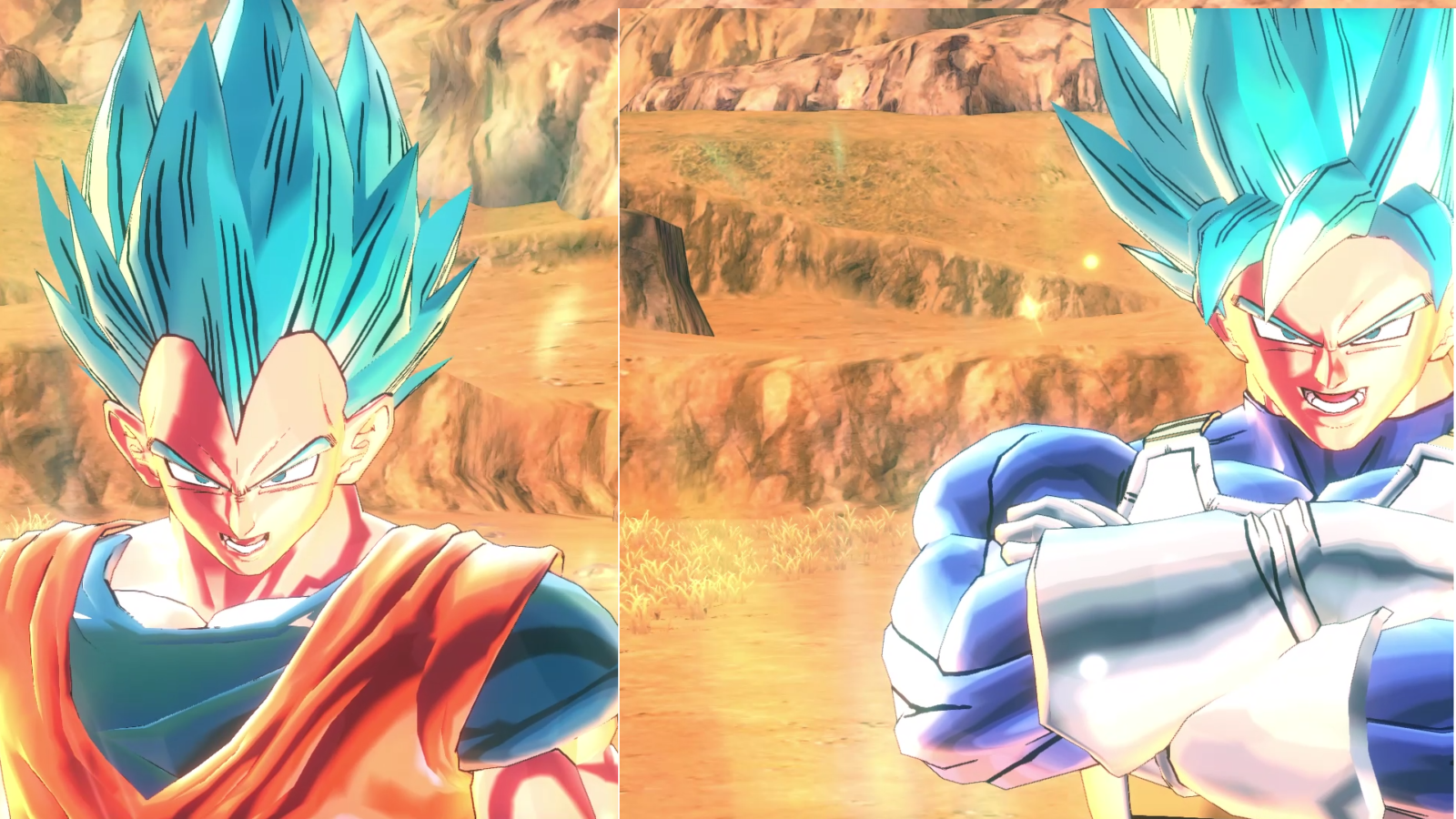 Goku And Vegeta Blue New Costumes – Xenoverse Mods