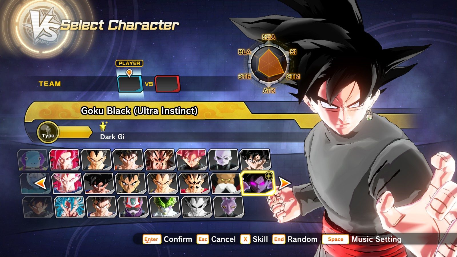 Goku Black (Ultra Instinct) – Xenoverse Mods