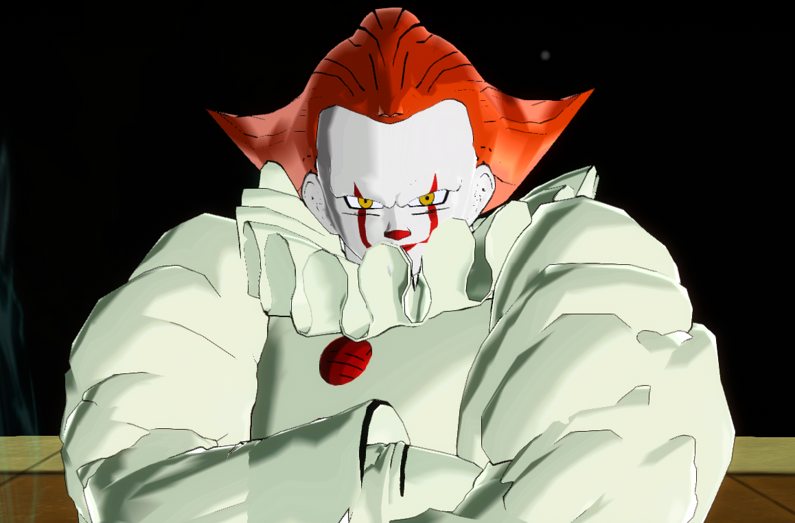 Pennywise clown anime