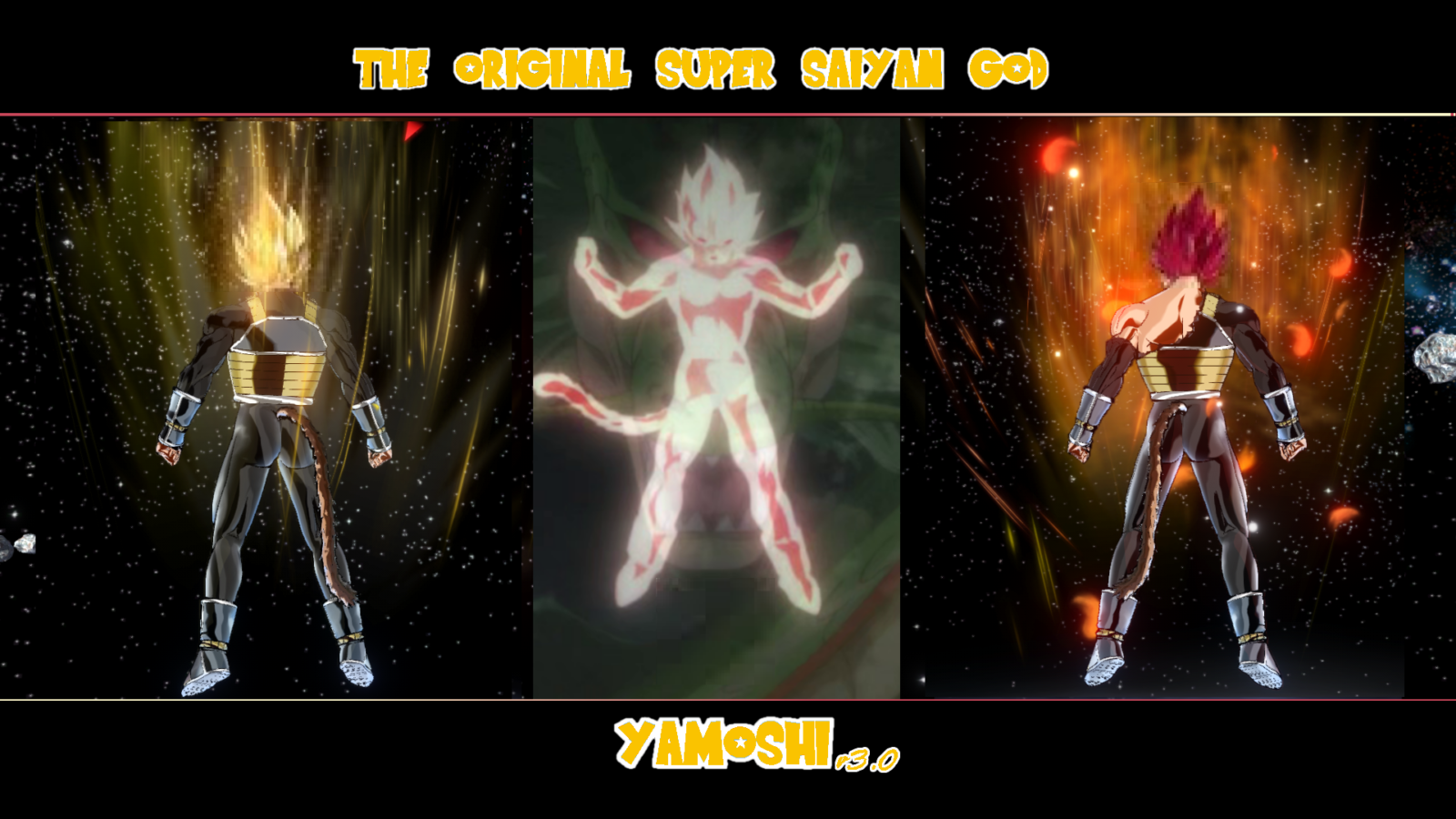 Yamoshi The Original Super Saiyan God Xenoverse Mods