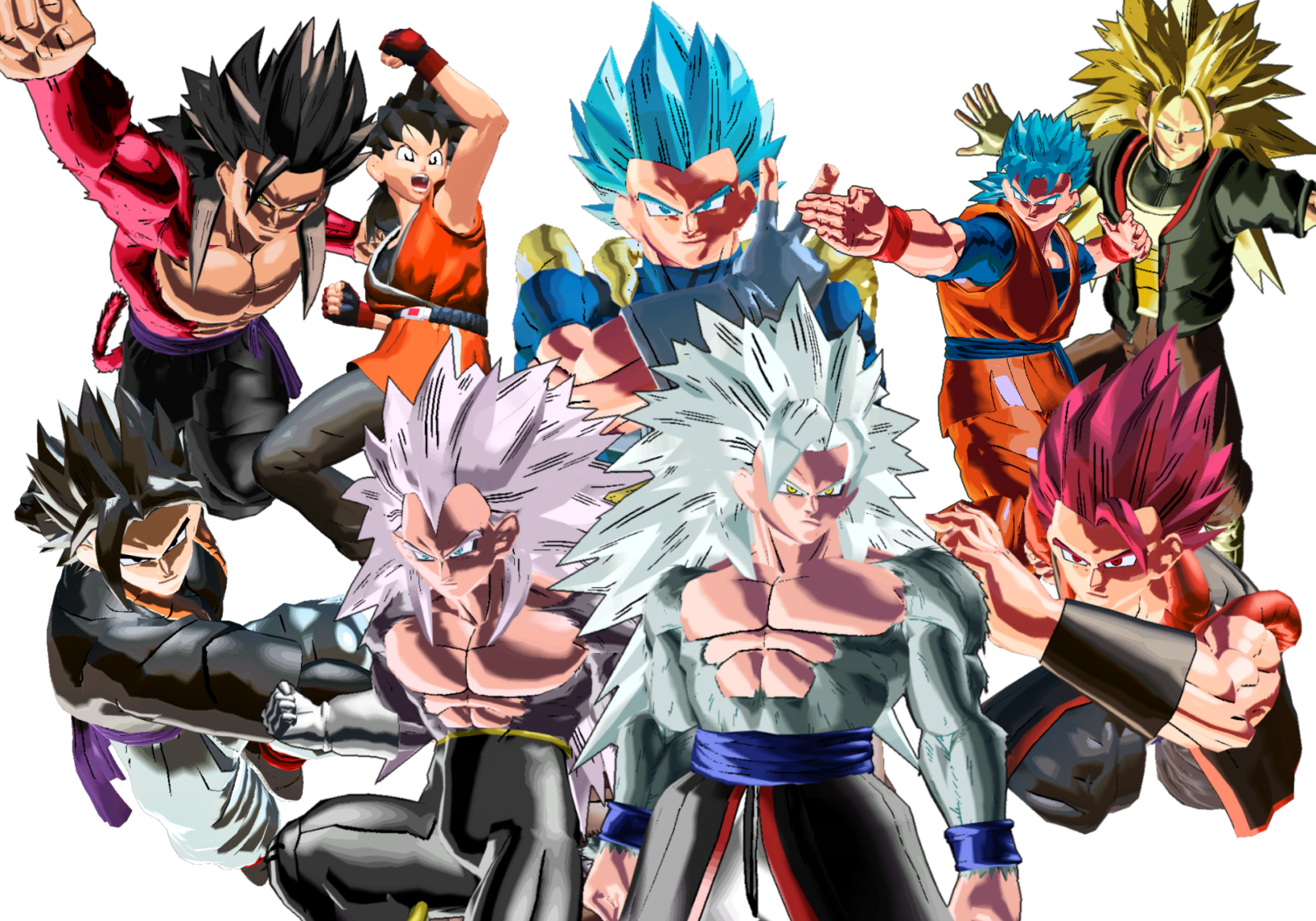 Goku Forms Pack 2