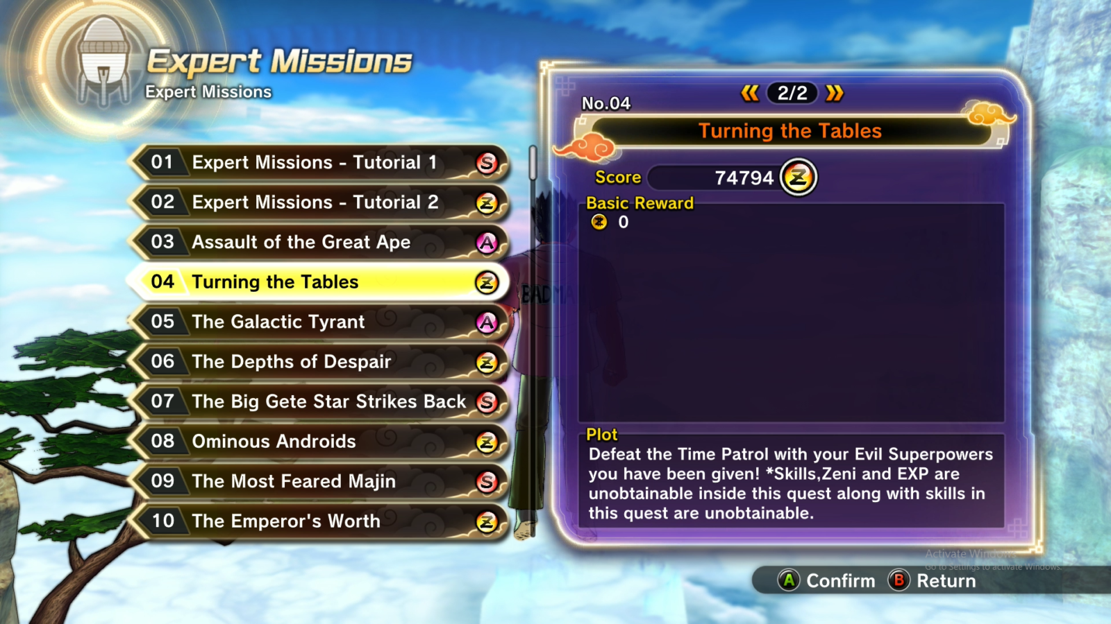 Custom EQ: Turning the Tables, AKA Play as the Expert Mission Boss –  Xenoverse Mods