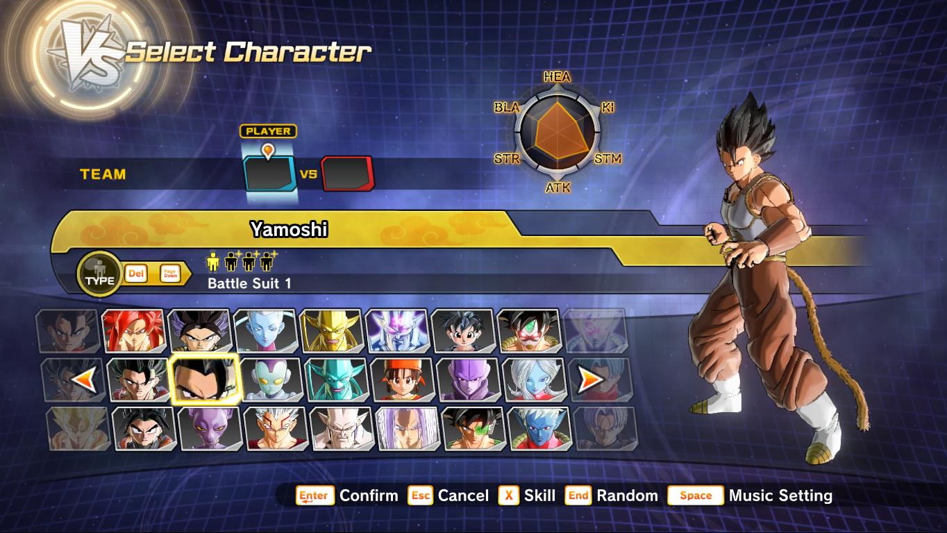 Yamoshi The Legendary Super Saiyan God – Xenoverse Mods