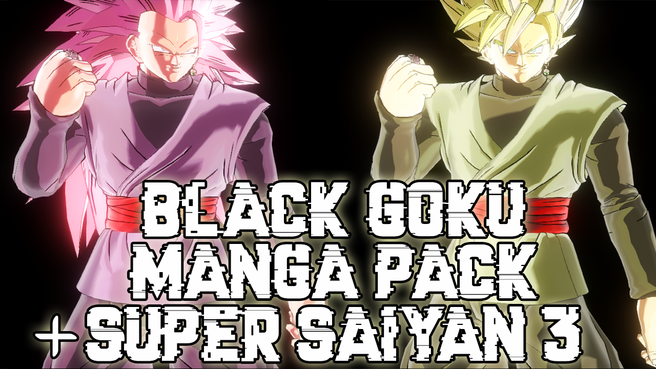 Black Goku SSJ 3, png