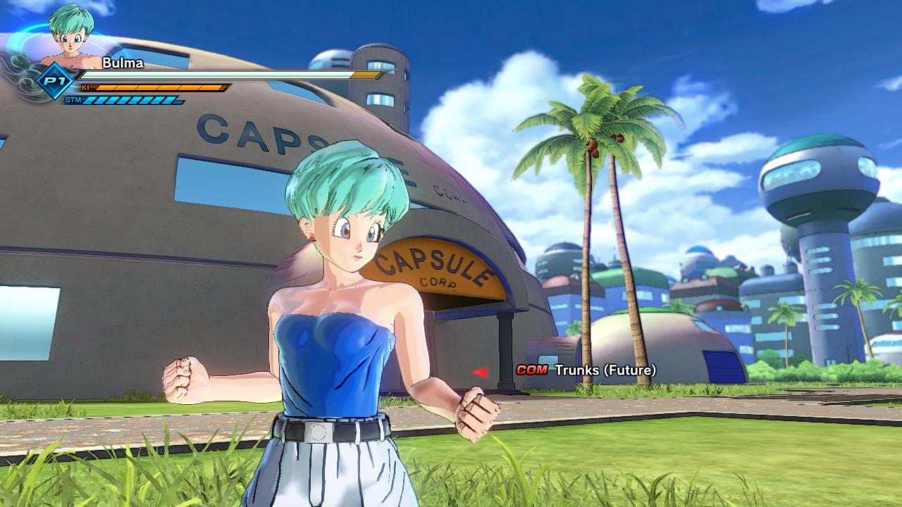 Bulma Scientist Outfit Dbz Custom Moveset Xenoverse Mods