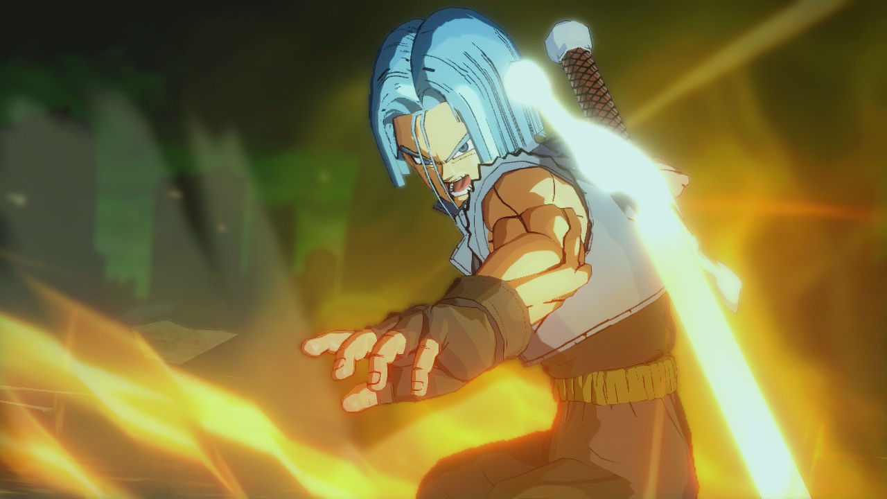 Josh the Faithless on X: One of the dopest images of Future Trunks Those  SSJ spikes with the ponytail in the back, the face, the armor   / X
