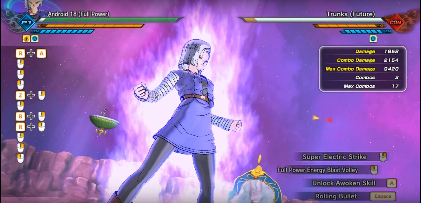 Android 18 Full Power transform into Perfect ultra instinct – Xenoverse