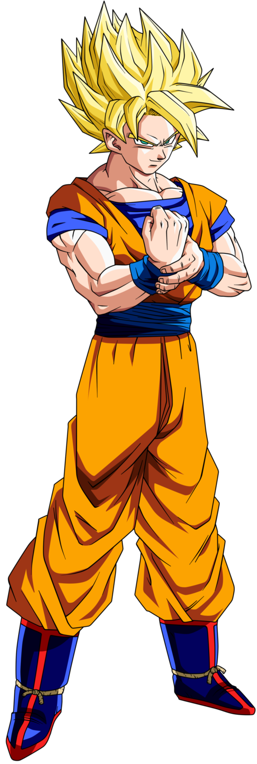 Super Saiyan Goku Vs Cell