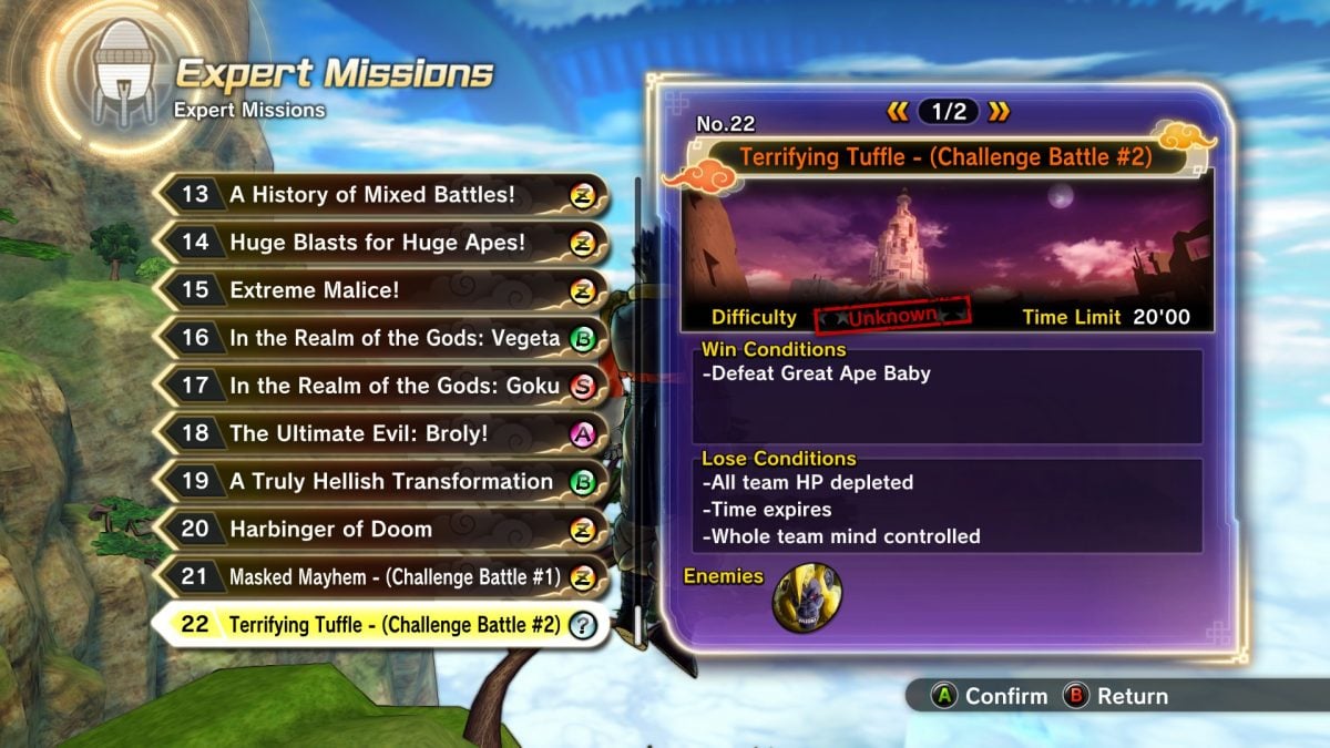 Dragon Ball Xenoverse 2 ALL Expert Mission Locations (EXPERT MISSIONS/QUESTS)  