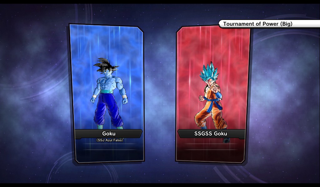  Goku SSJ Azul Falso Kaioken X2 – Xenoverse Mods
