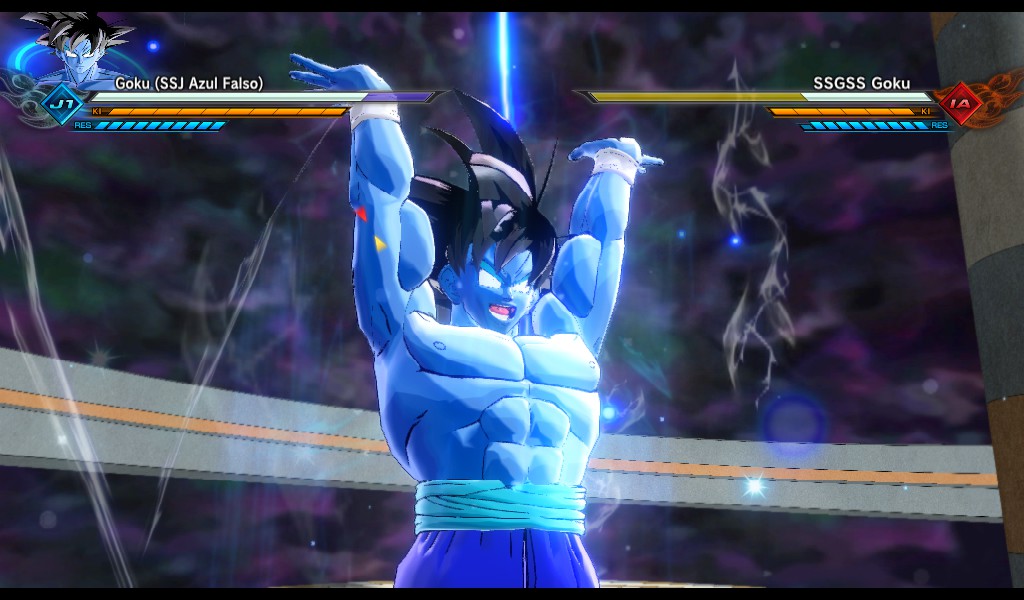 Goku SSJ Blue False + Kaioken X20 – Xenoverse Mods