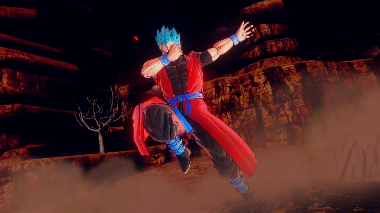 Xeno Goku Clothes For Hum Sym Xenoverse Mods - roblox goku outfit