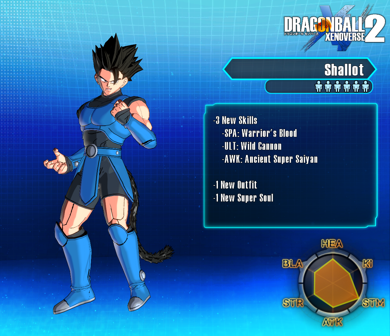 Shallot Bardock [Dragon Ball FighterZ] [Mods]