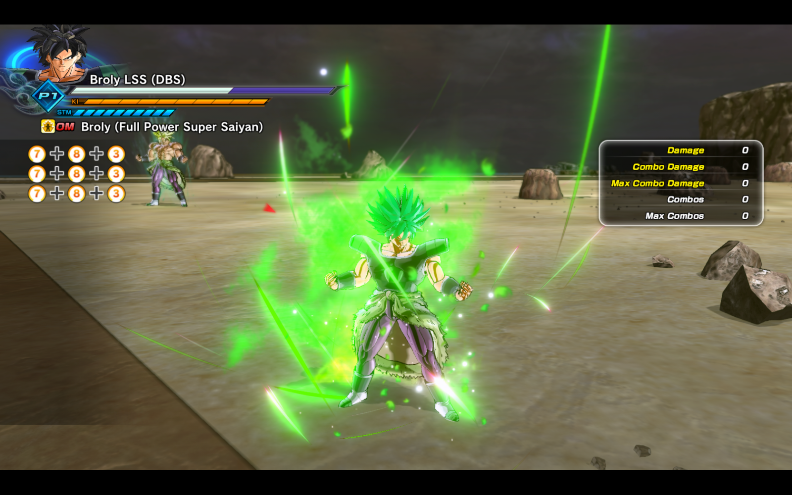 Broly Hair Transformation Hair for CaC – Xenoverse Mods