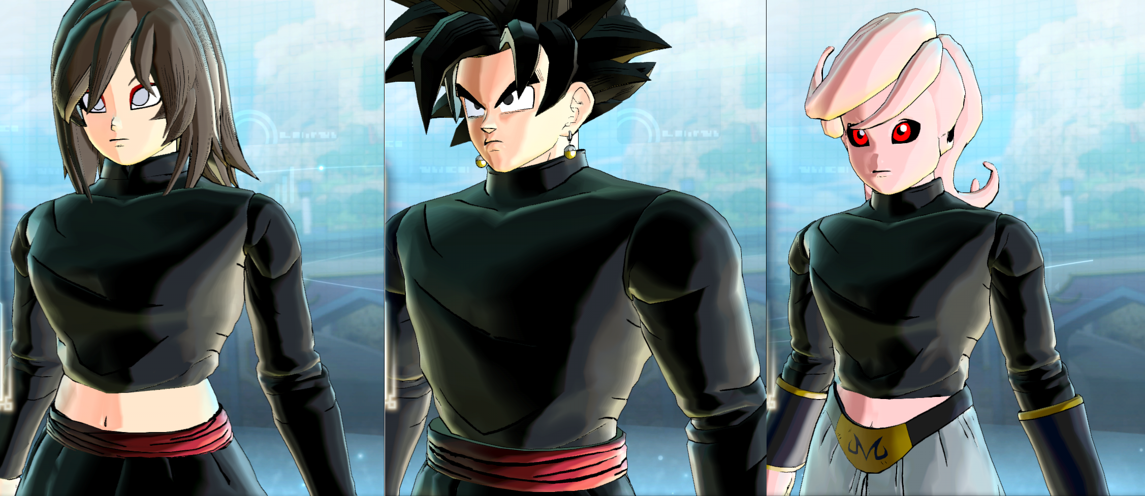 Goku black and Zamasu Undershirt for CaC
