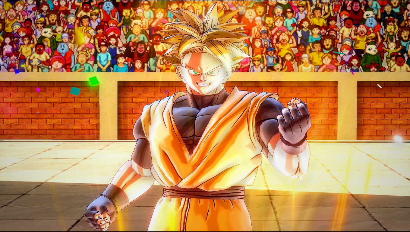 M r__A l e x ア on X: Goku super saiyan 2 but hair is different..   / X