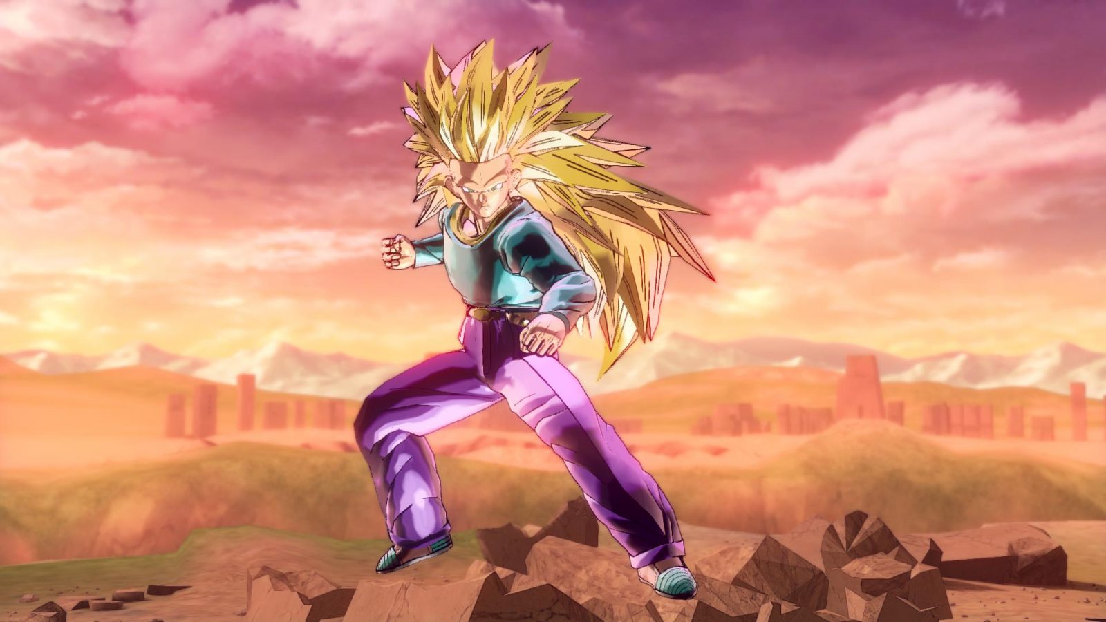 Combo Infinito - Este é o Xeno Goku, do anime de Dragon Ball