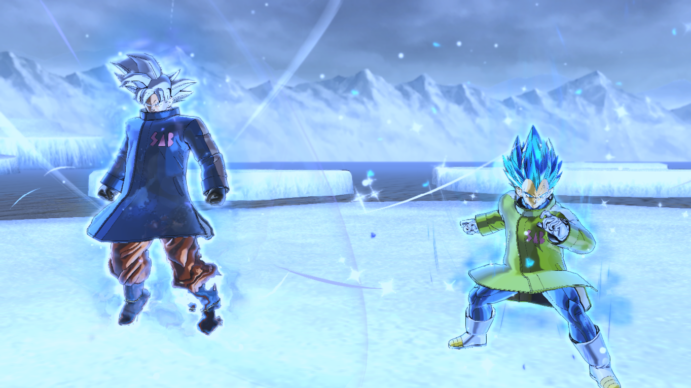 What If] Full Power! Ultra Instinct Goku and SS Blue Evolution Vegeta (DB:  Super Broly) – Xenoverse Mods